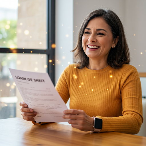 Professional woman smiling